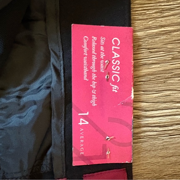 212 Collection Black Classic Fit women’s size 14 trousers - Picture 5 of 5